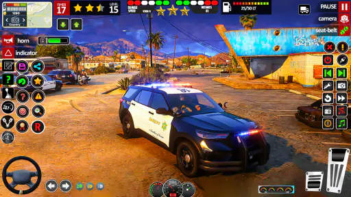 Police Crime Game: Cop Car Sim