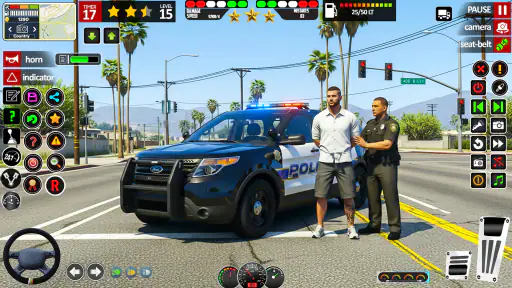 Police Crime Game: Cop Car Sim