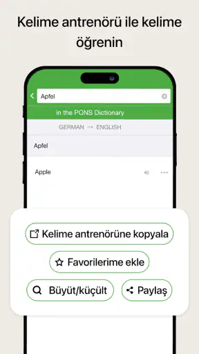 PONS Çeviri ve sözlük