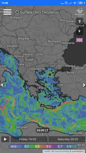 POSEIDON System Weather