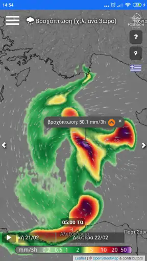 POSEIDON System Weather