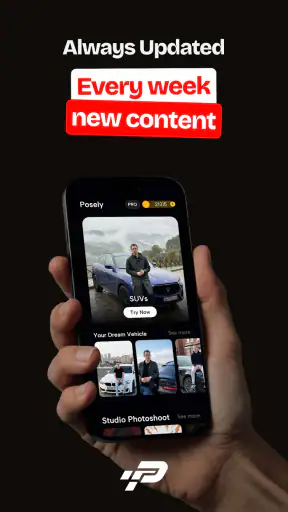 Posely: AI Araba Foto & Video