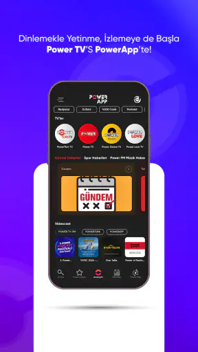 PowerApp: Radyo, Podcast, DJ