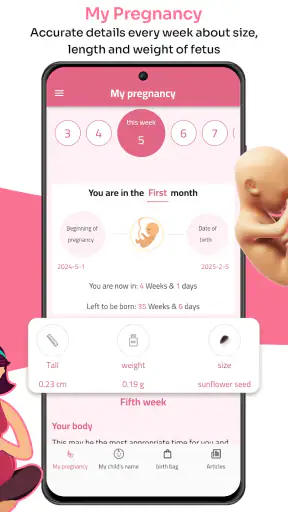 Pregnancy calculator | Tracker