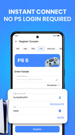 PS Remote Play:Game Controller