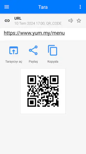 QR ve Barkod Okuyucu