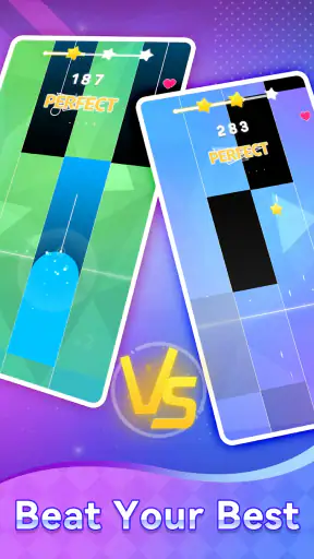 Rainbow Piano: Müzik Oyunu