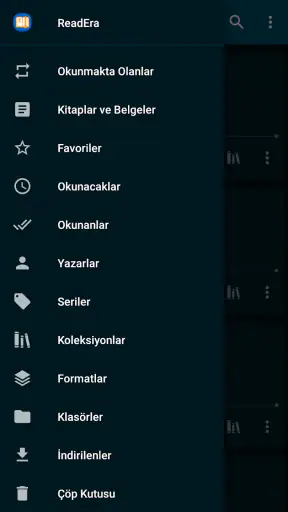 ReadEra kitap okuyucu pdf epub
