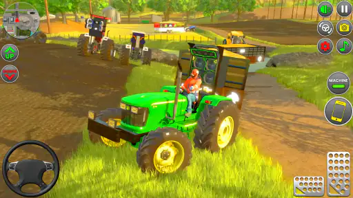 Real Tractor Farming Games