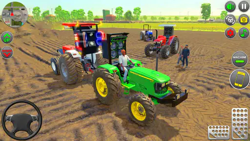 Real Tractor Farming Games