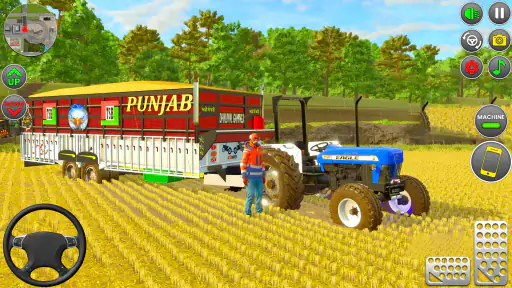 Real Tractor Farming Games