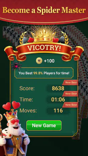 Retro Spider Solitaire