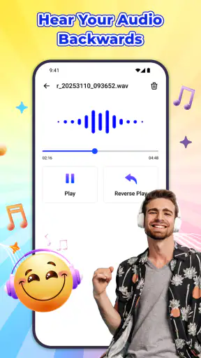 Reverse Audio: Voice Reverse