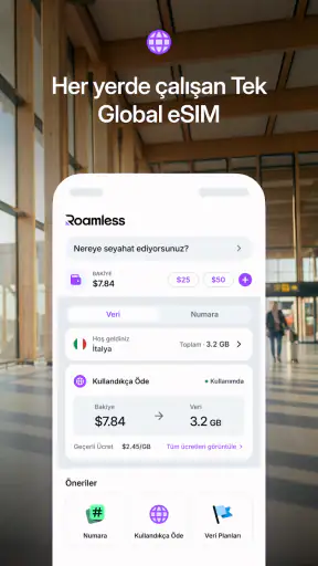 Roamless: eSIM ve 2. Numara