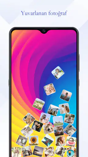 Rolling Icon: 3D Duvar Kağıdı