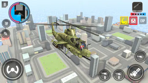 Rope Action City Fighting Game