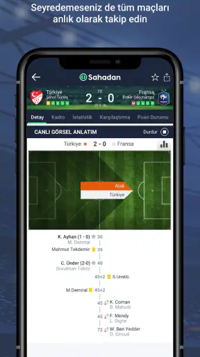 Sahadan - Hızlı Canlı Skor