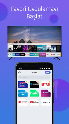 Samsung TV için uzaktan