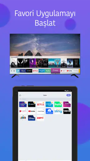 Samsung TV için uzaktan