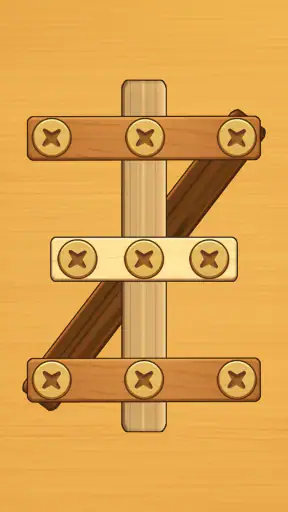 Screw Puzzle: Wood Nut & Bolt®