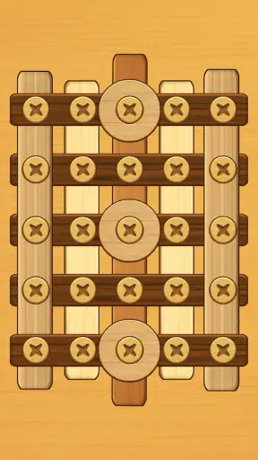 Screw Puzzle: Wood Nut & Bolt®