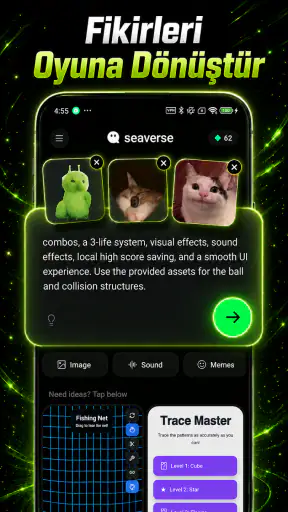 SeaVerse - AI Oyun Üretici