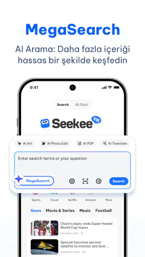 Seekee - AI Arama ve Asistan