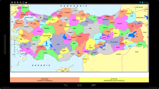 Şehir Bulma Oyunu