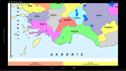 Şehir Bulma Oyunu