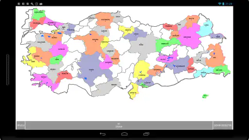 Şehir Bulma Oyunu