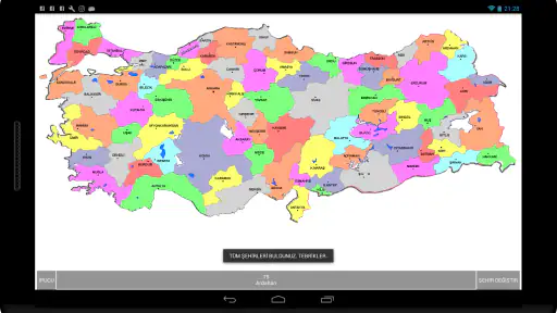 Şehir Bulma Oyunu