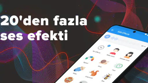 Ses Değiştirici: Ses etkileri