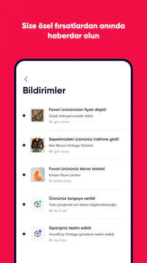Shop: Favoriler takibinizde