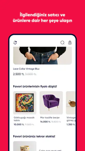 Shop: Favoriler takibinizde