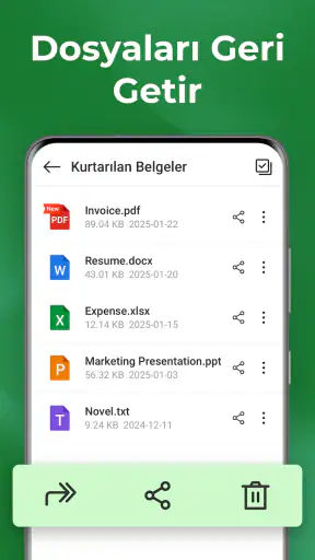 Silinen Mesajları Kurtar