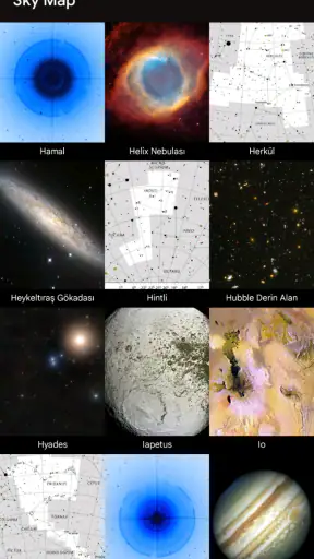 Sky Map: Gökyüzü Haritası