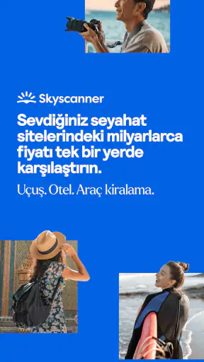 Skyscanner Uçuş/Otel/Araç