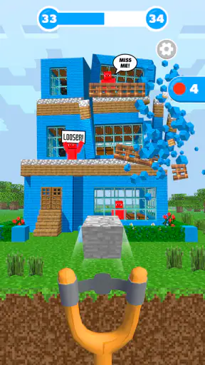 Slingshot Smash: Atış Alanı