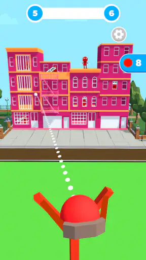 Slingshot Smash: Atış Alanı