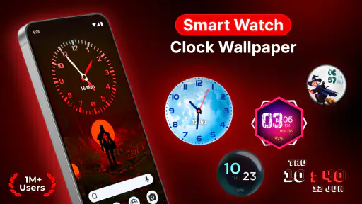 Smart Watch - Clock Wallpaper