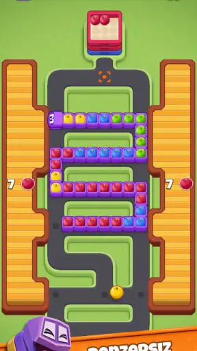 Snacky Dash: Food Maze Puzzle