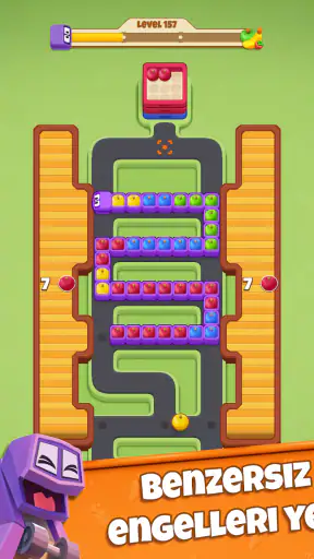 Snacky Dash: Food Maze Puzzle