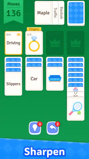 Solitaire Associations Journey