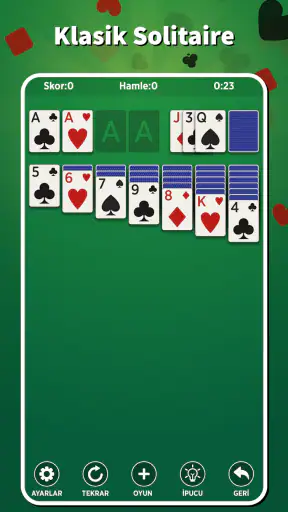 Solitaire İnternetsiz Türkçe