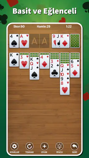 Solitaire İnternetsiz Türkçe
