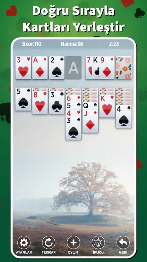 Solitaire İnternetsiz Türkçe