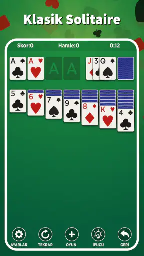 Solitaire İnternetsiz Türkçe