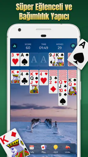 Solitaire Kart Oyunları Klasik