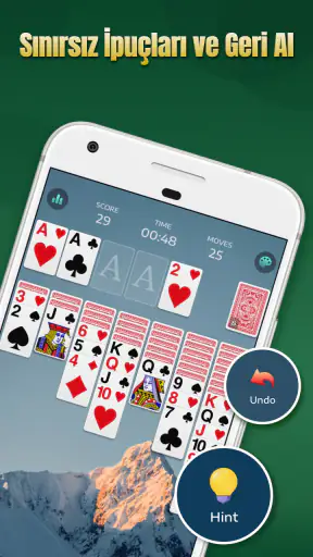Solitaire Kart Oyunları Klasik
