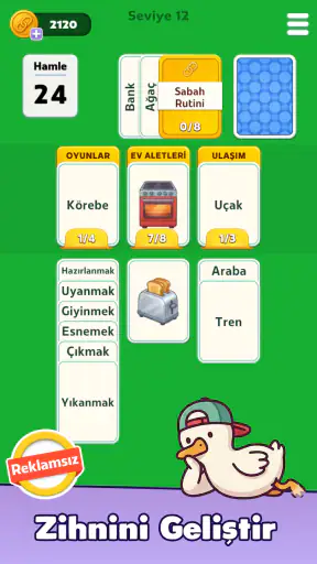 Solitaire Kelime Eşleme Oyunu